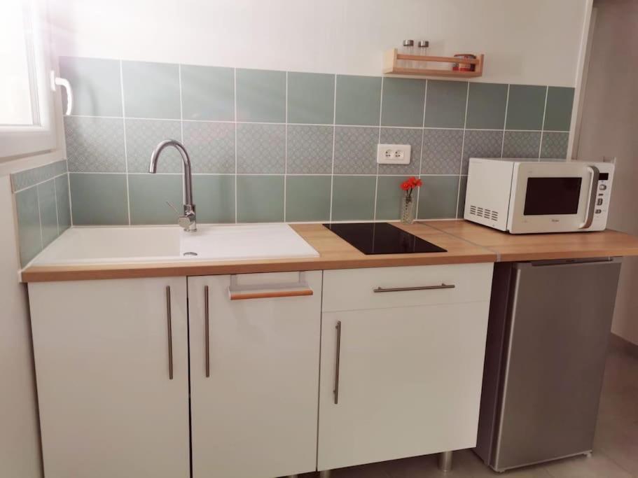 Ferienwohnung Belle Dependance De 30M2 Avec Terrasse Et Jardin Villeneuve-lès-Avignon Exterior foto